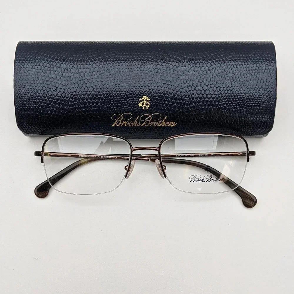 🕶️Brooks Brothers B.B.1004 Eyeglasses 54/18 145 /KAB540🕶️